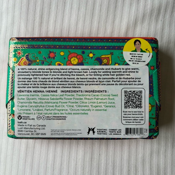 LUSH Venetien Henna - Picture 2 of 4